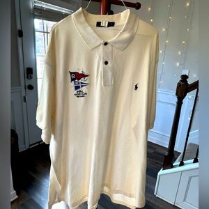 Vintage Polo Ralph Lauren Mens Classic Fit Nautical Polo Shirt
